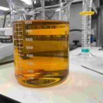 CBD Distillate being produced in a lab, as part of the CBD wholesale process.